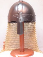 Norman Helmet with Chainmail Adventail